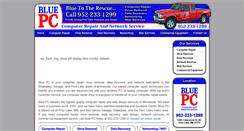 Desktop Screenshot of bluepcsystems.com